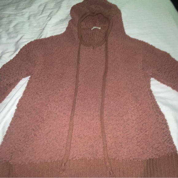 Miracle Sweaters - Beautiful Miracle USA, Fuzzy Mauve hoodie